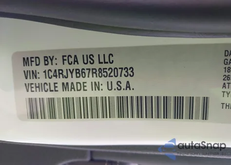 2024 Jeep Grand Cherokee Limited 4Xe z USA, uszkodzony, nr VIN 1C4RJYB67R8520733